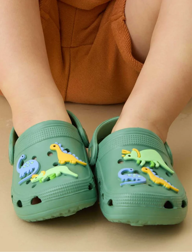 KIDLY by MORI Clogs Shoe - Dinosaur