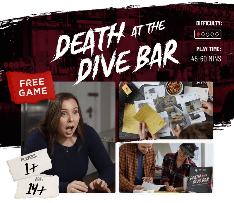 DEATH AT THE DIVE BAR