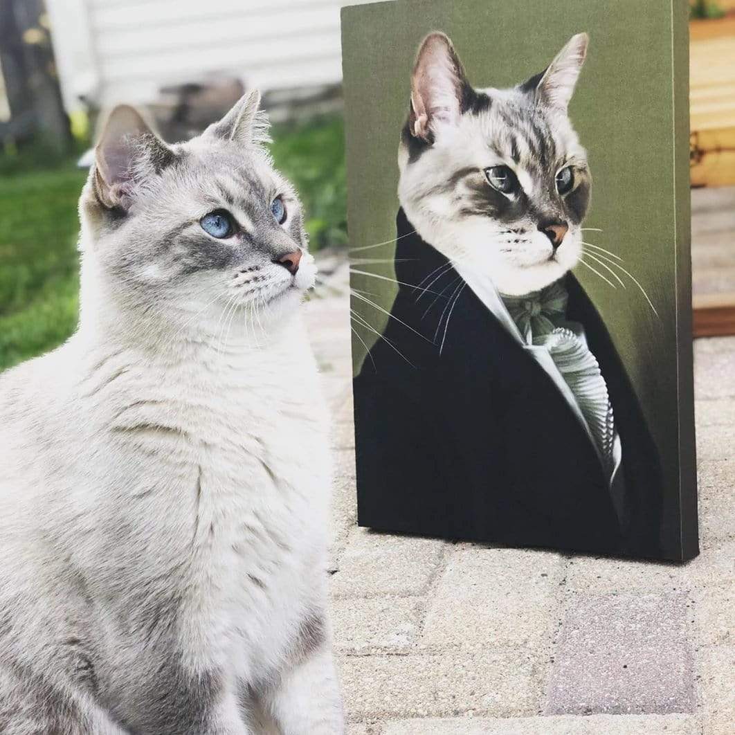 Image of The Ambassador - Custom Pet Canvas