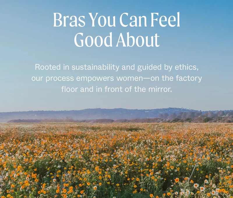 Bras You Can Feel Good About