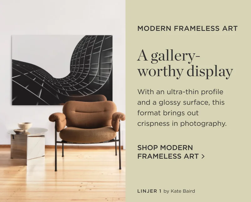 Shop Modern Frameless Art