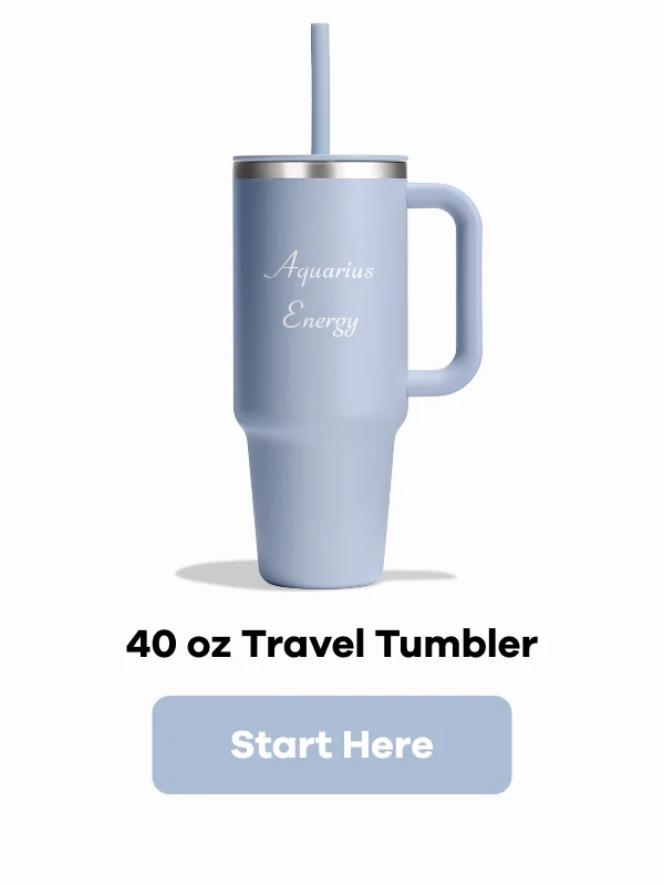 40 oz Travel Tumbler | Start Here