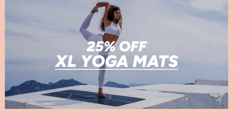 25% off XL Yoga Mats