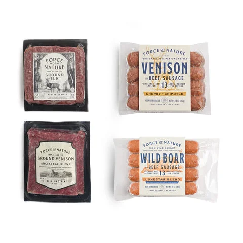 Force of Nature Exotic Meats Bundle