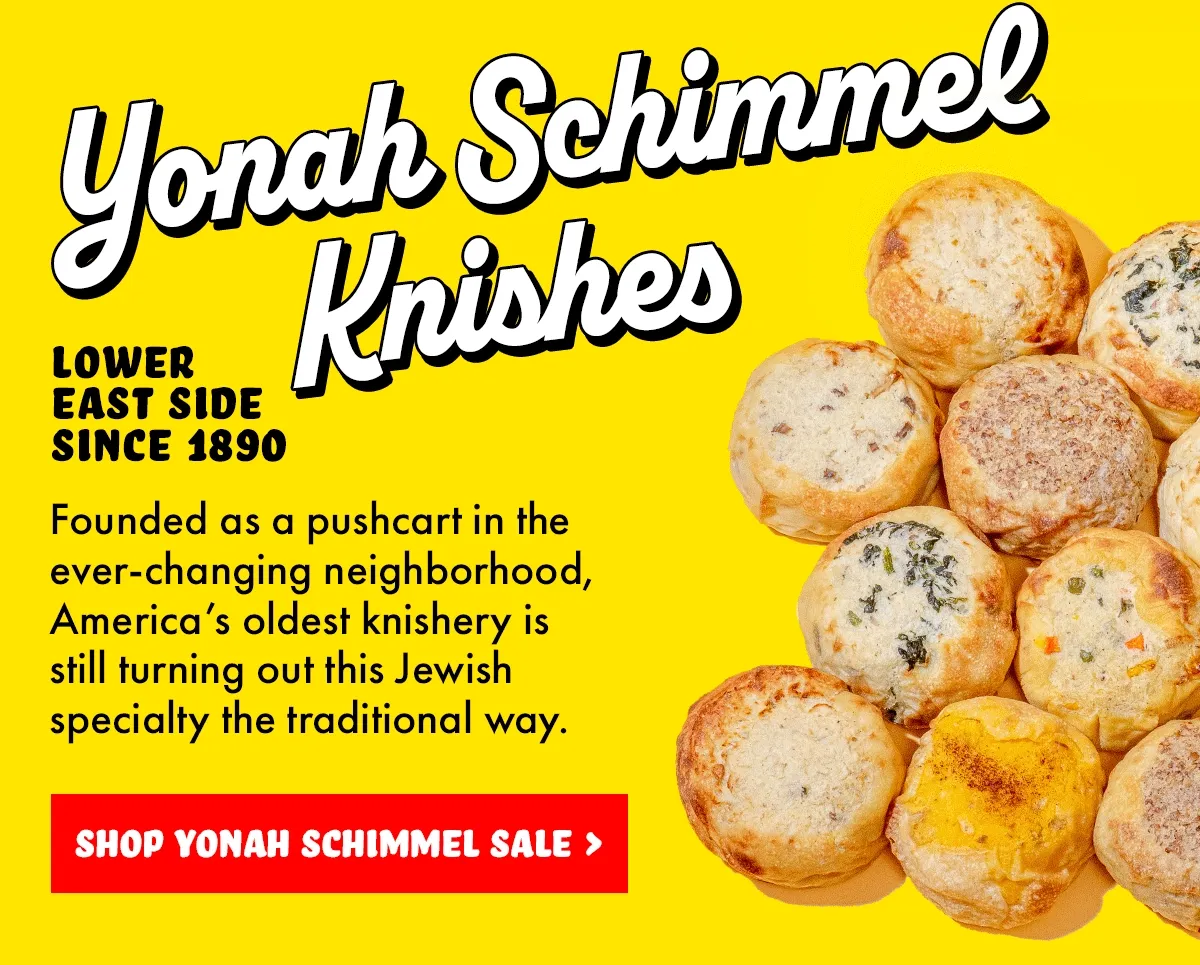 Yonah Schimmel Knishes