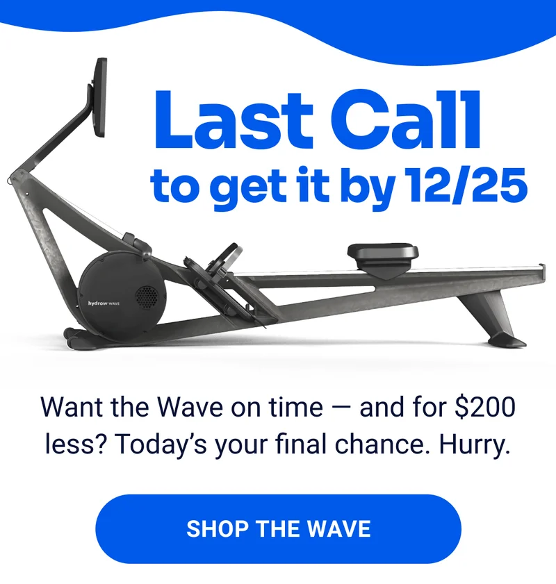 Last Call to get it by 12/25. Want the Wave on time - and for $200 less? Today's your final chance. Hurry. Shop the Wave.