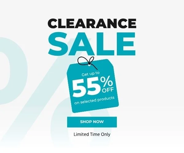 Clearance Sale: Get Up To 55% Off On Selected Products. Limited Time Offer. Shop Now.