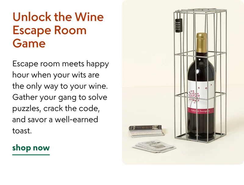 Unlock the Wine Escape Room Game