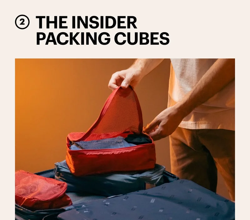 The Insider Packing Cubes