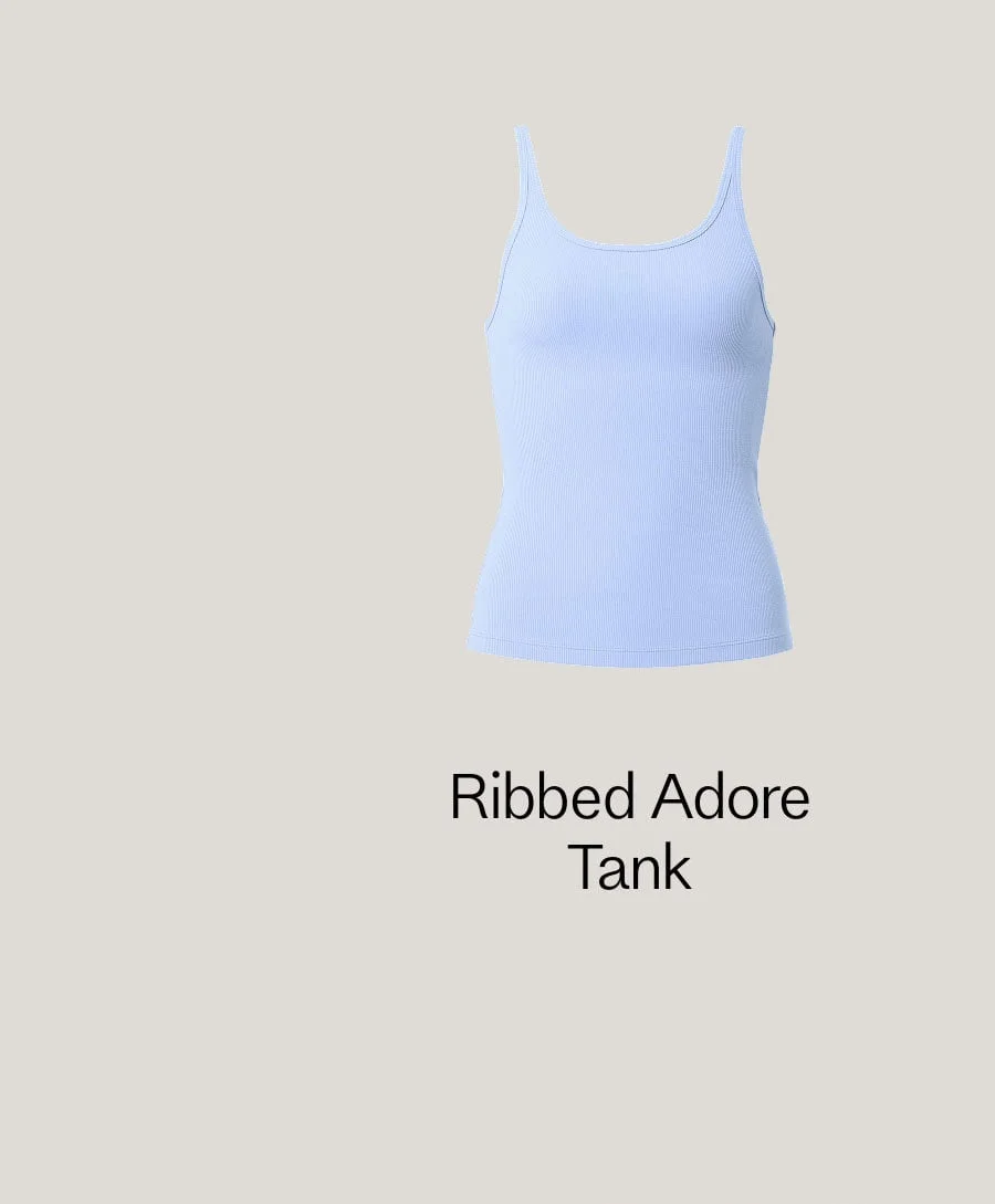 Ribbed Adore Tank