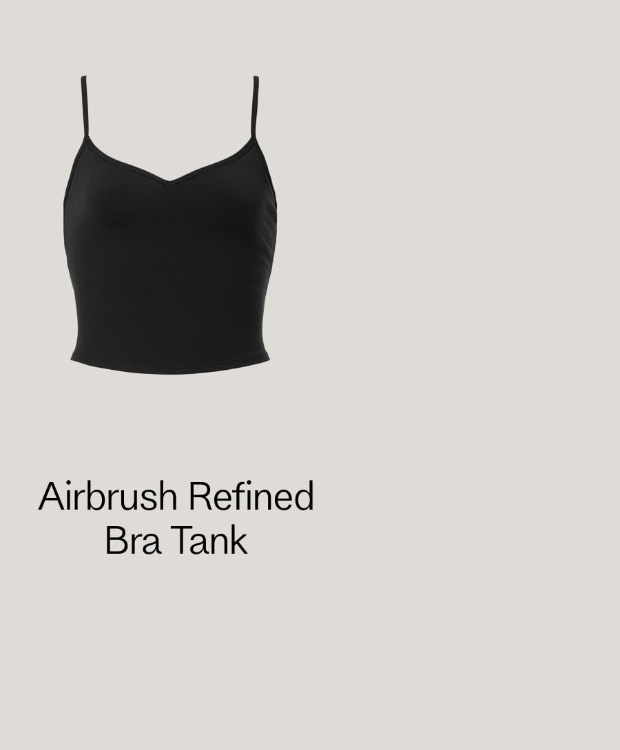 Airbrush Refined Bra Tank