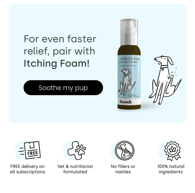 For even faster relief, pair with Itching Foam!