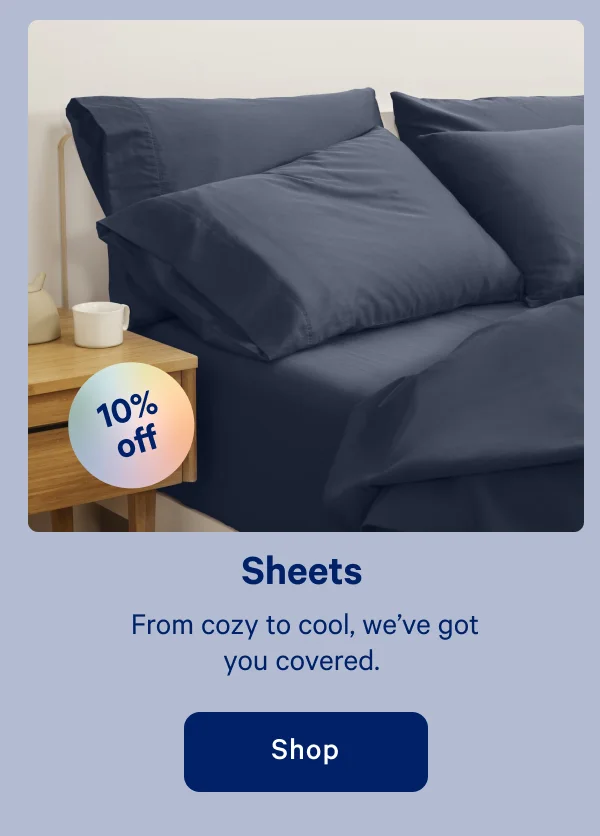 Sheets >> Shop >>