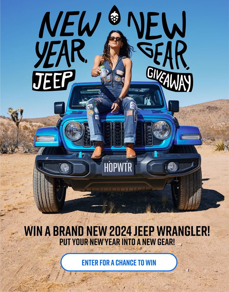 WIN A BRAND NEW 2024 JEEP WRANGLER