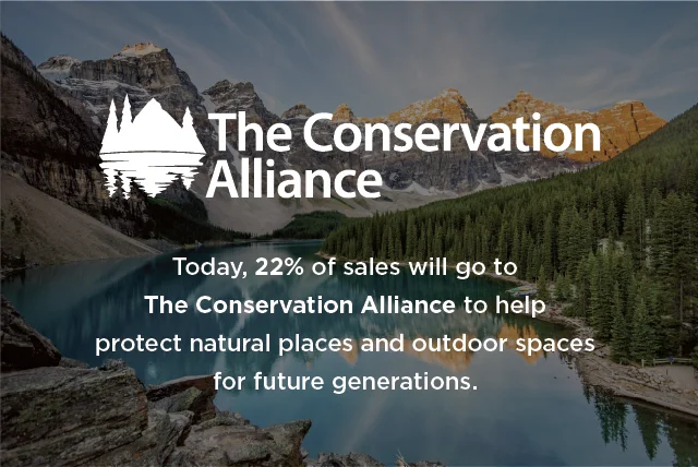 22% of Earth Day Sales Donated to The Conservation Alliance!