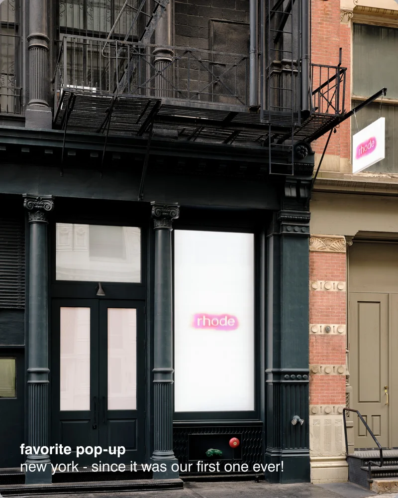 favorite pop-up: new york - since it was our first one ever!