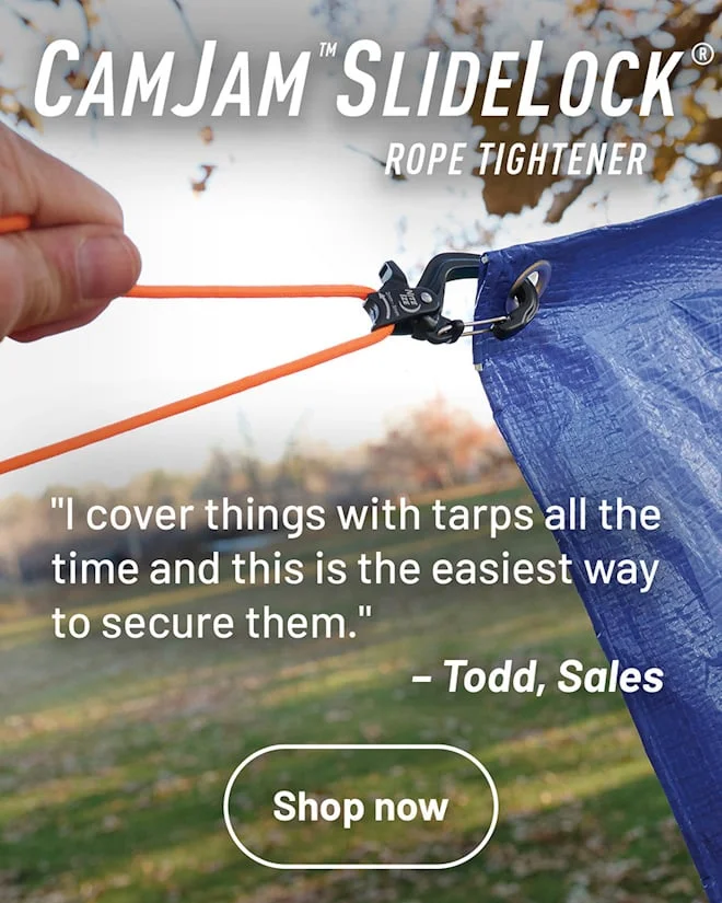 CamJam™ SlideLock® Rope Tightener