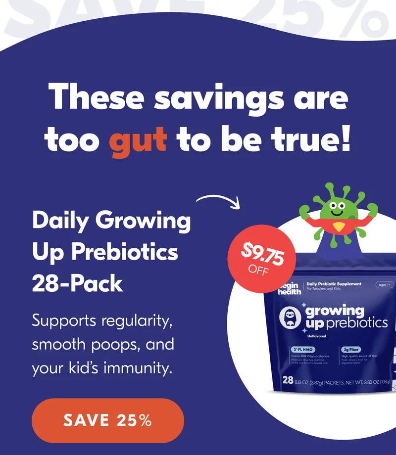 28-pack Daily Growing Up Prebiotics