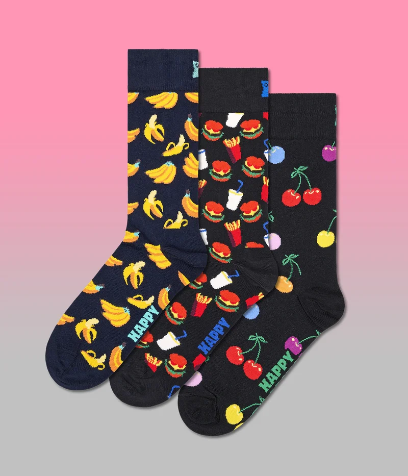 5-Pack Solid Socks