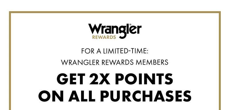 Get 2X Points On All Purchases