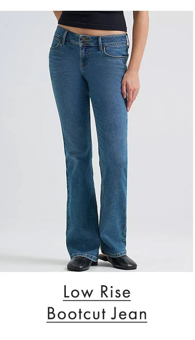 Low Rise Bootcut Jean