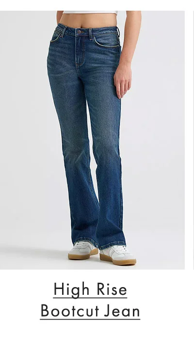 High Rise Bootcut Jean