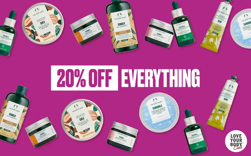 20% off everything