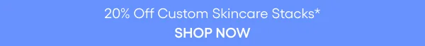 custom skincare sets 20% off