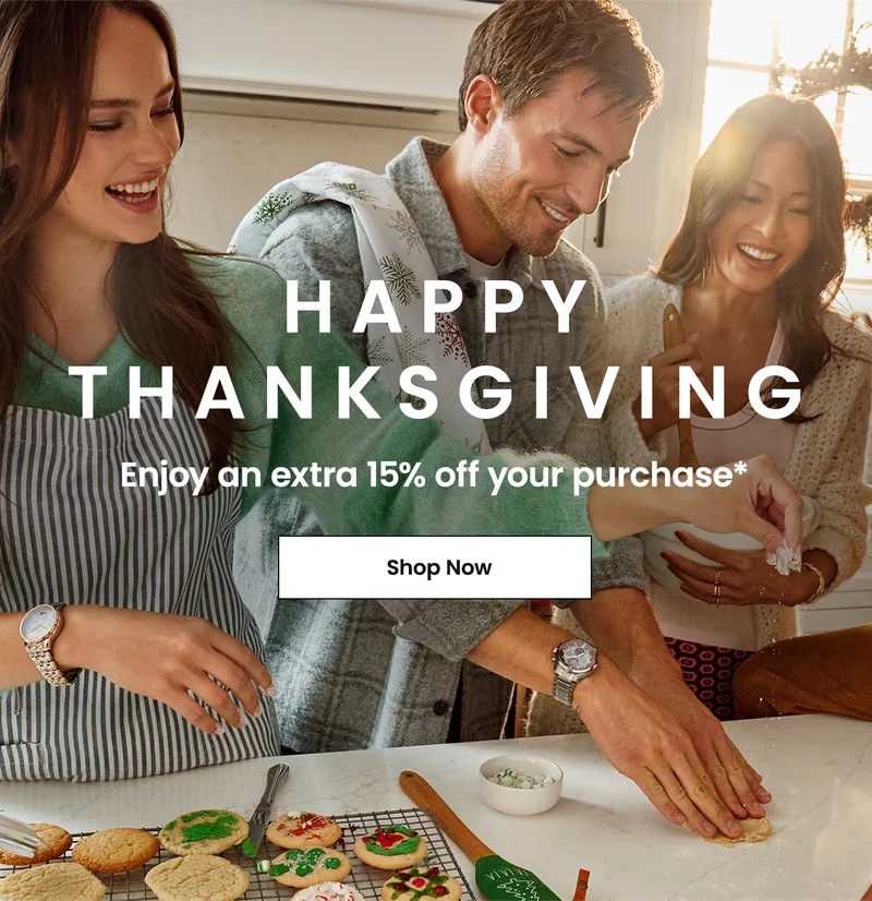 Black Friday Saving: Take an extra 15% off your purchase*