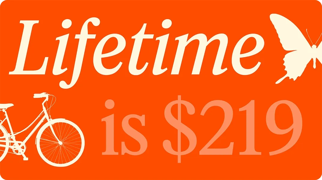 Lifetime is $219