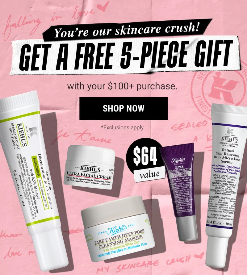 Get a Free 5-Piece Gift