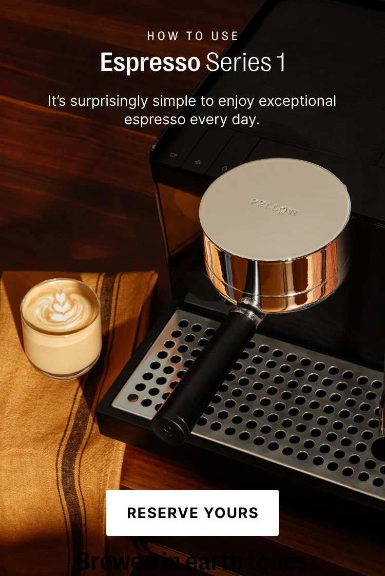 How to use: espresso series 1: surprisingly simple to enjoy exceptional espresso every day- reserve yours