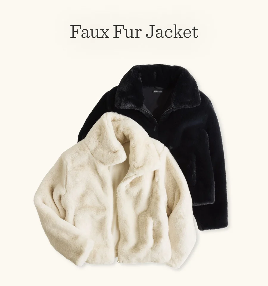 Faux Fur Jacket
