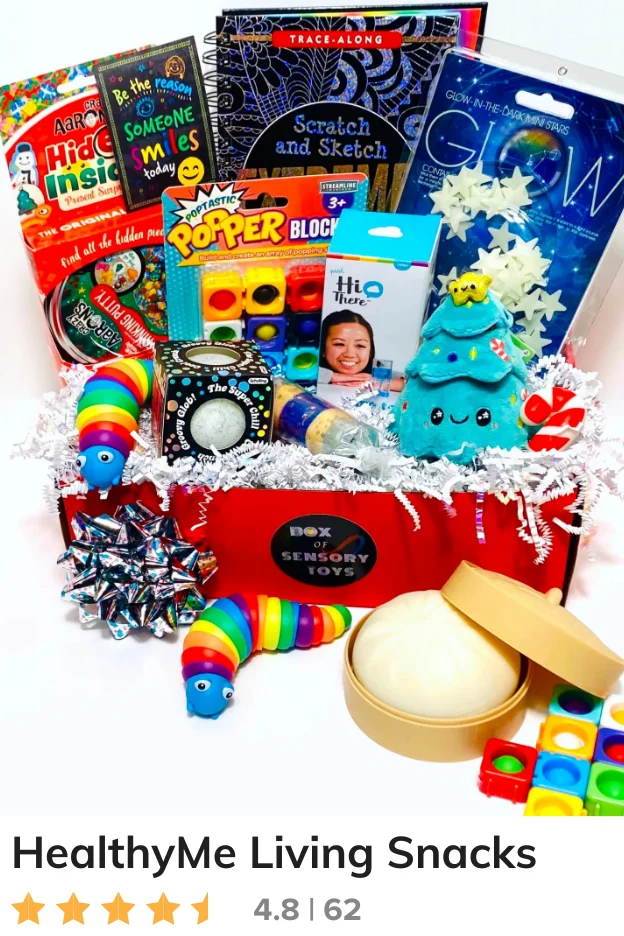 Box of Kids Sensory Toys