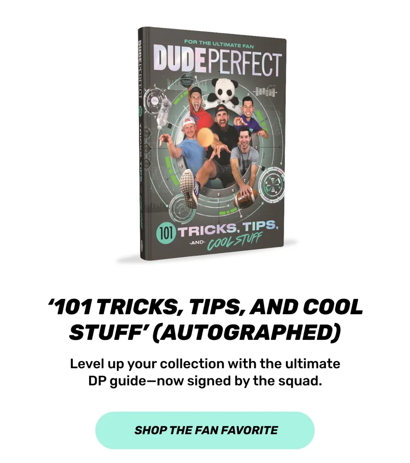 ‘101 Tricks, Tips, and Cool Stuff’ (Autographed) |  Level up your collection with the ultimate DP guide—now signed by the squad. | CTA: SHOP THE FAN FAVORITE
