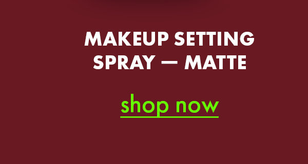Matte Setting Spray