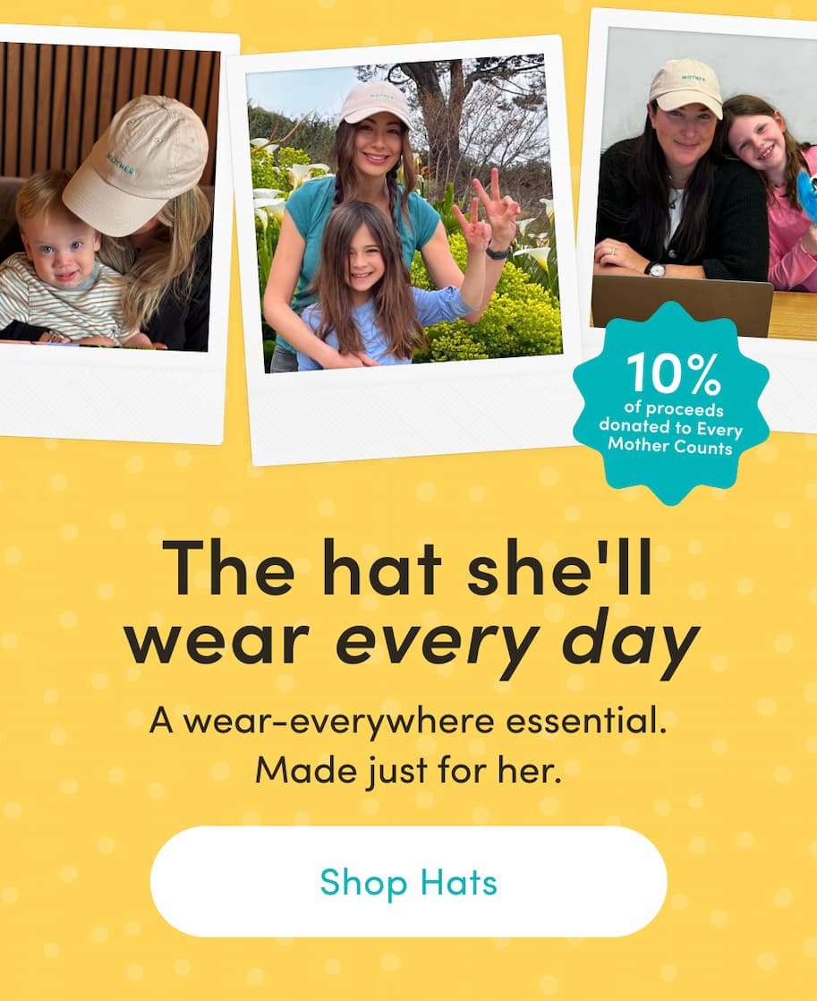 THE HAT SHE'LL WEAR EVERY DAY