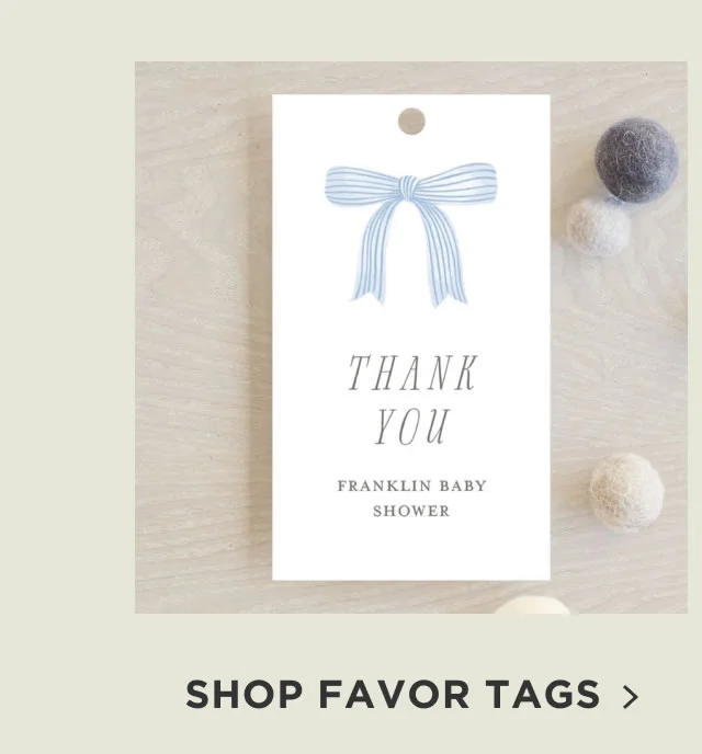 Shop Favor Tags