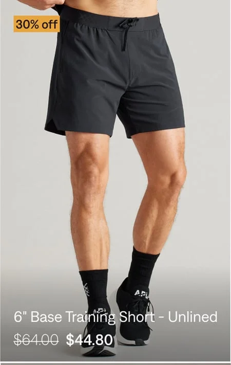 6'' Base Training Short - Unlined