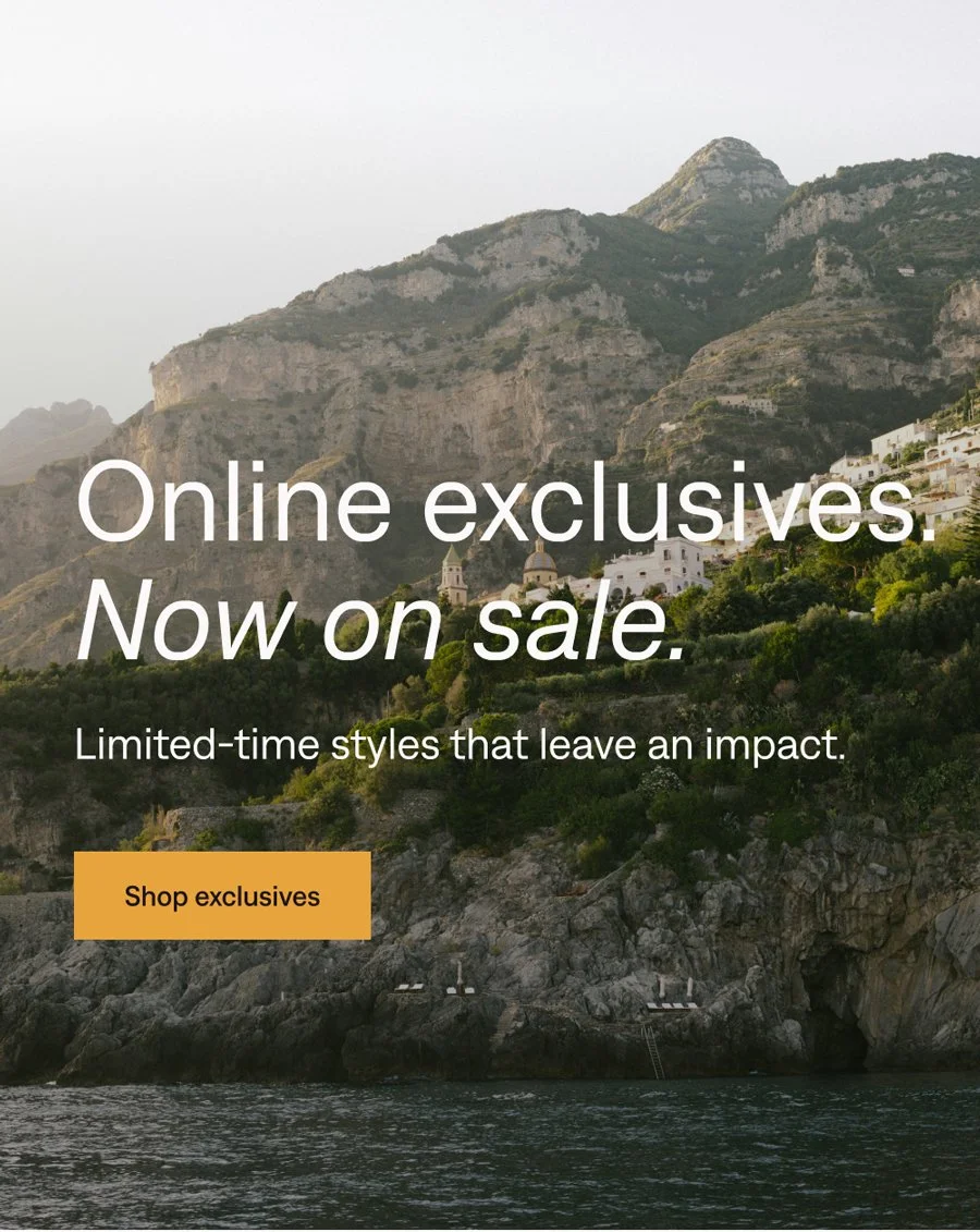 Online exclusives: Now on sale. Shop now