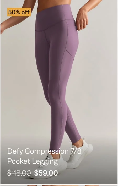 Defy Compression 7/8 Pocket Legging