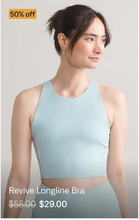 Revive Longline Bra