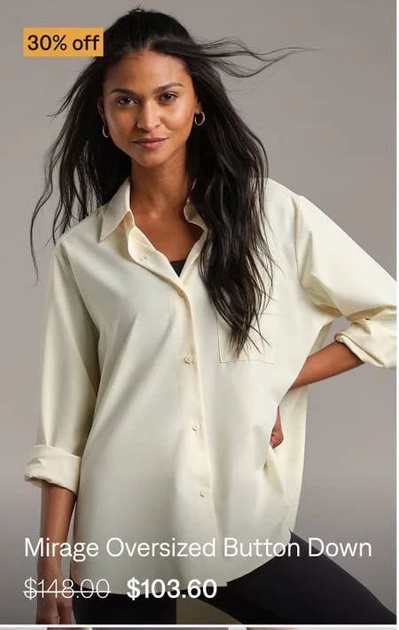 Mirage Oversized Button Down