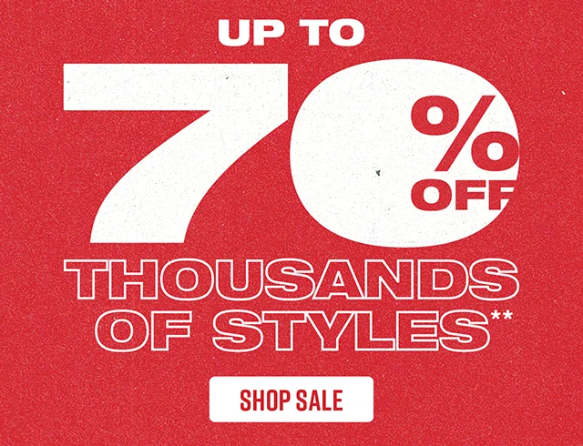 Up to 70% Off Thousands of Styles. Shop Sale