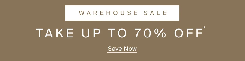 The Warehouse Sale | Shop Now