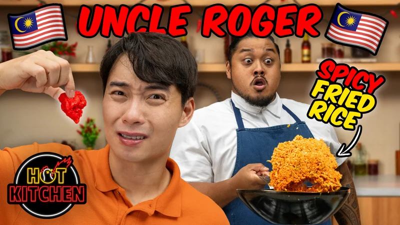 Uncle Roger on Hot Kitchen.