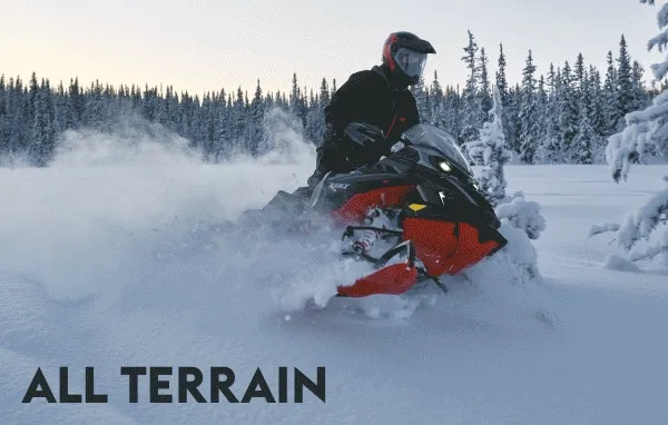 Lynx riders on Brutal RE snowmobiles