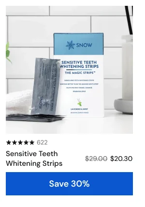 Sensitive Teeth Whitening Strips [ADD TO CART]