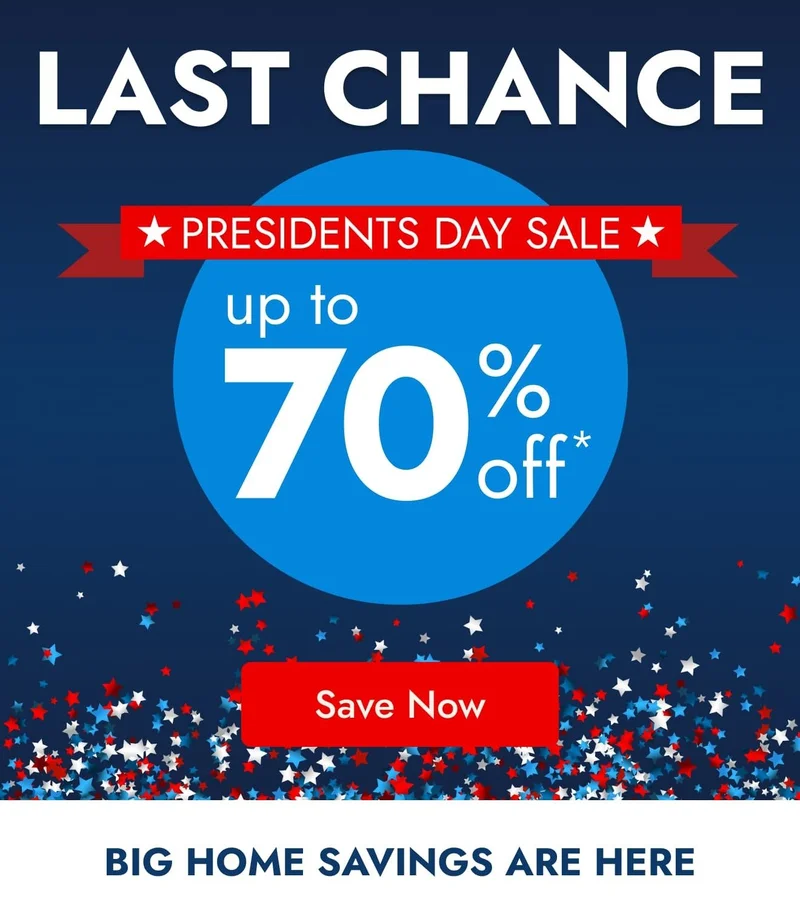 Shop all Presidents Day Deals