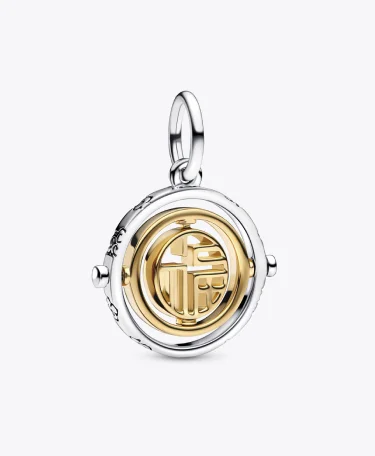 Two-tone Fú Spinning Dangle Charm